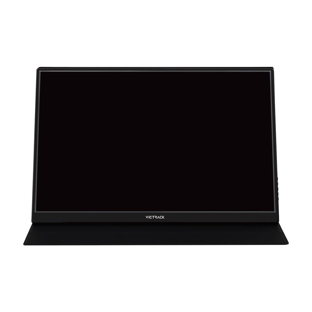 Victrack 16-inch QHD Portable Monitor, Ultra thin/Smart cover, HDMI USB-C, Extend Screen for Laptop, smart phone, pad, Real 120Hz/IPS/HDR, Black
