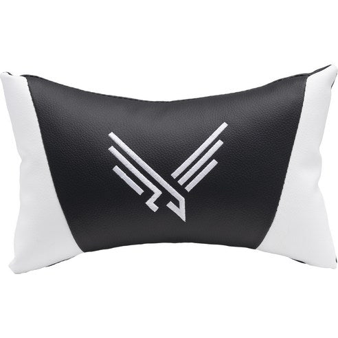 Victrack Basic Gaming Chair, Computer Chair, Height Adjustable, with 360°-Swivel Seat and Headrest and for Office or Gaming, A-01, White and Black