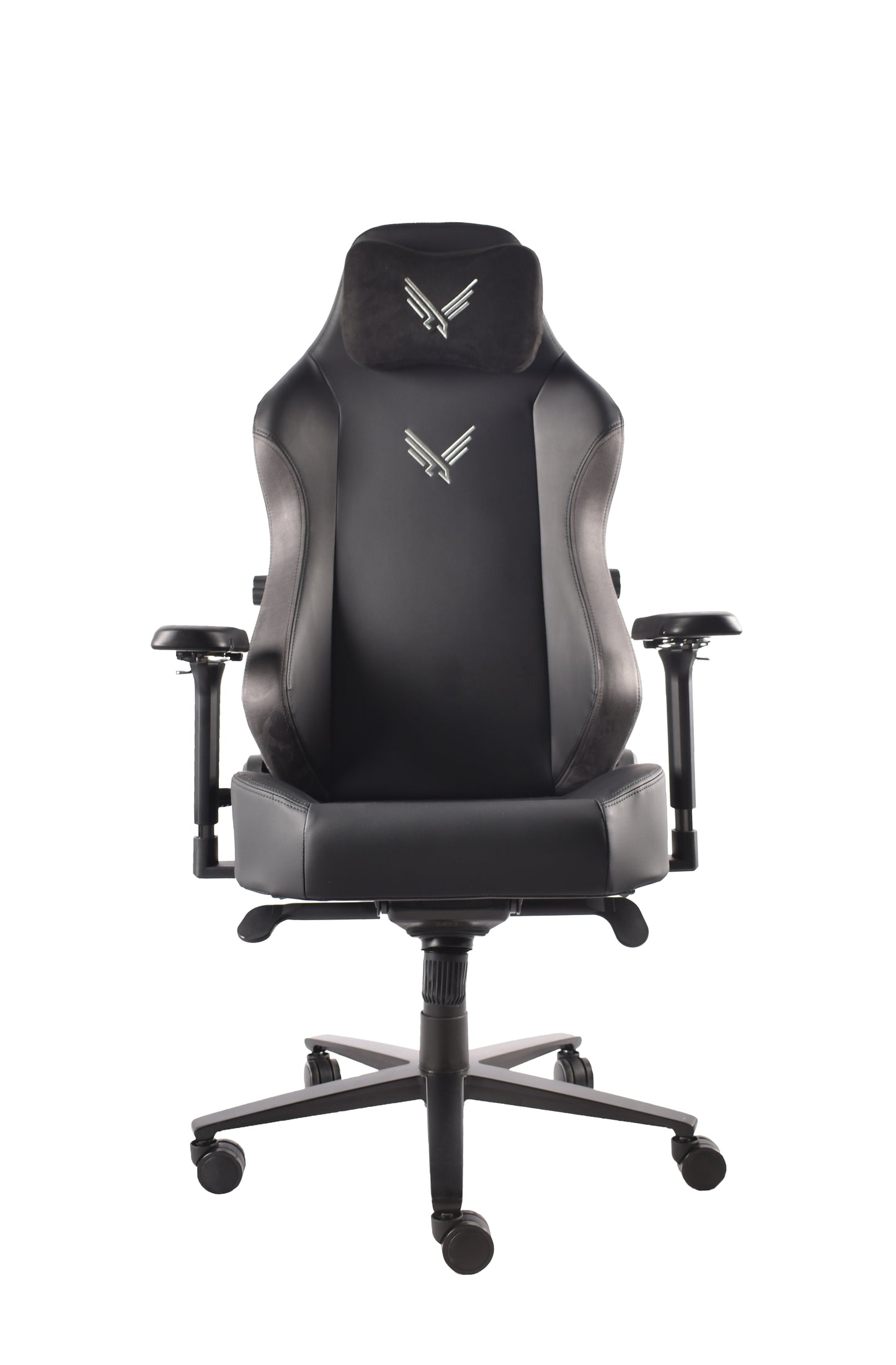 Victrack Premium Gaming Chair, Computer Chair, Height Adjustable, with 360°-Swivel Seat and for Office or Gaming, PGC-01, Black