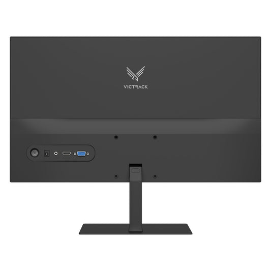 Victrack 23.8-inch FHD 1080P Gaming Monitor, IPS 100Hz 5ms DisplayPort HDMI2.0 72%sRGB AMD FreeSync, Frameless Machine, Black