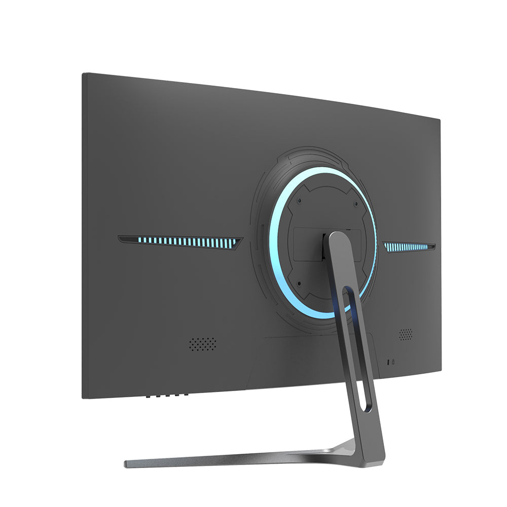 Victrack 27-inch FHD 1080P Curved Gaming Monitor, 165Hz 1ms DisplayPort HDMI2.0/DP1.2 72%sRGB AMD FreeSync Build-in Speakers, Frameless Machine, Black