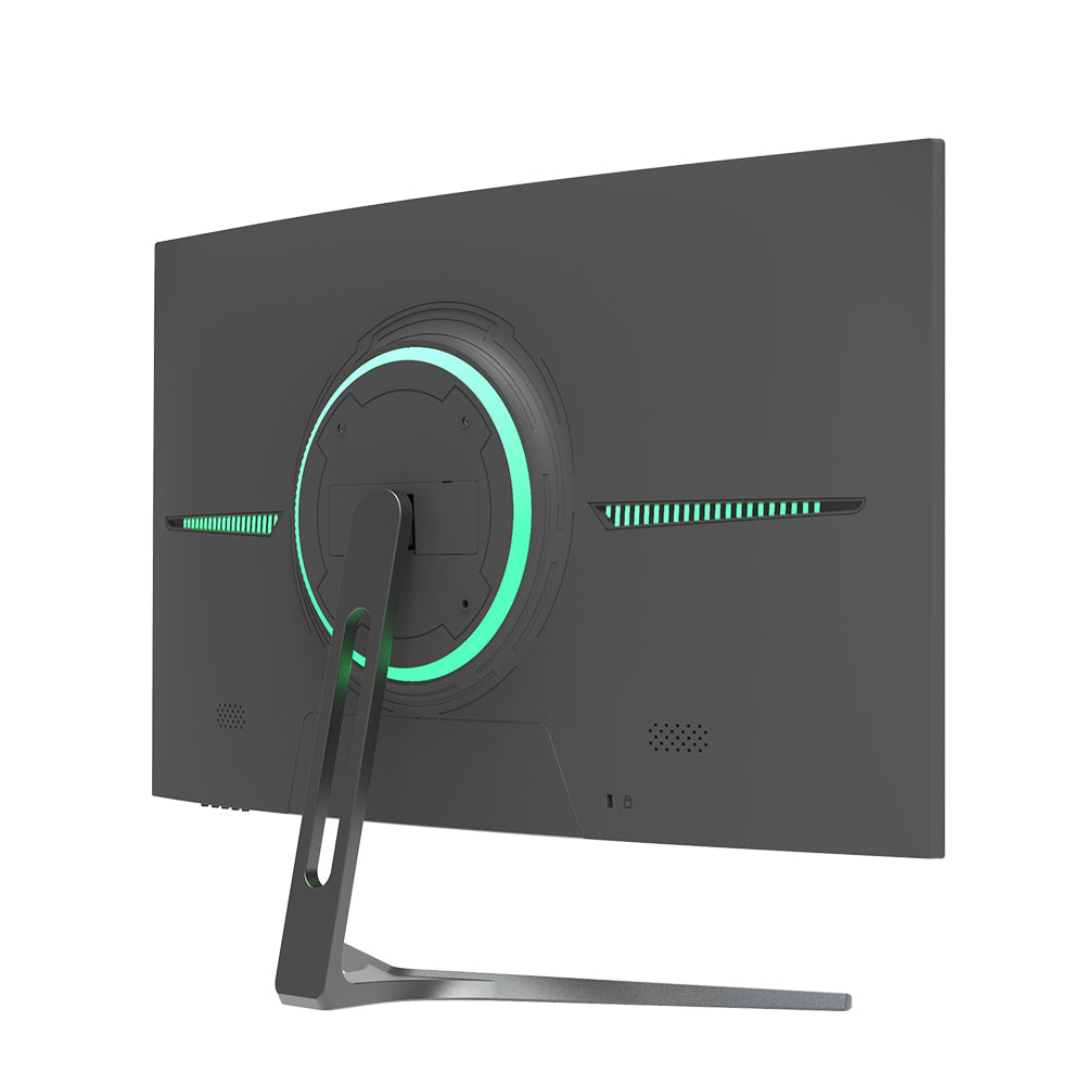 Victrack 27-inch FHD 1080P Curved Gaming Monitor, 165Hz 1ms DisplayPort HDMI2.0/DP1.2 72%sRGB AMD FreeSync Build-in Speakers, Frameless Machine, Black