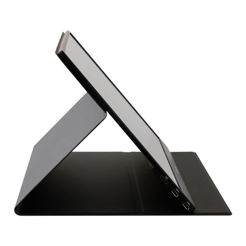 Victrack 16-inch QHD Portable Monitor, Ultra thin/Smart cover, HDMI USB-C, Extend Screen for Laptop, smart phone, pad, Real 60Hz/IPS/HDR, Black