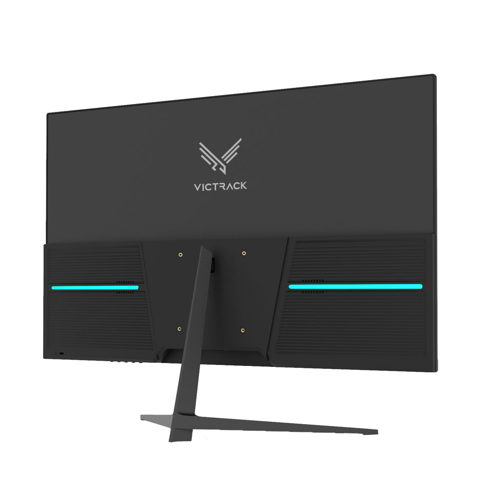 Victrack 21.45-inch/23.8-inch/27-inch FHD 1080P Gaming Office Monitor, 75Hz 10ms DisplayPort HDMI2.0 90%sRGB AMD FreeSync, Frameless Machine, Black