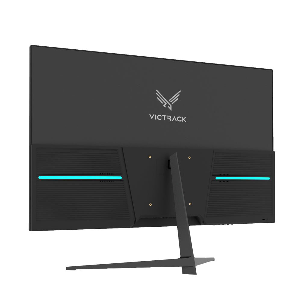 Victrack 21.45-inch/23.8-inch/27-inch FHD 1080P Gaming Office Monitor, 75Hz 10ms DisplayPort HDMI2.0 90%sRGB AMD FreeSync, Frameless Machine, Black