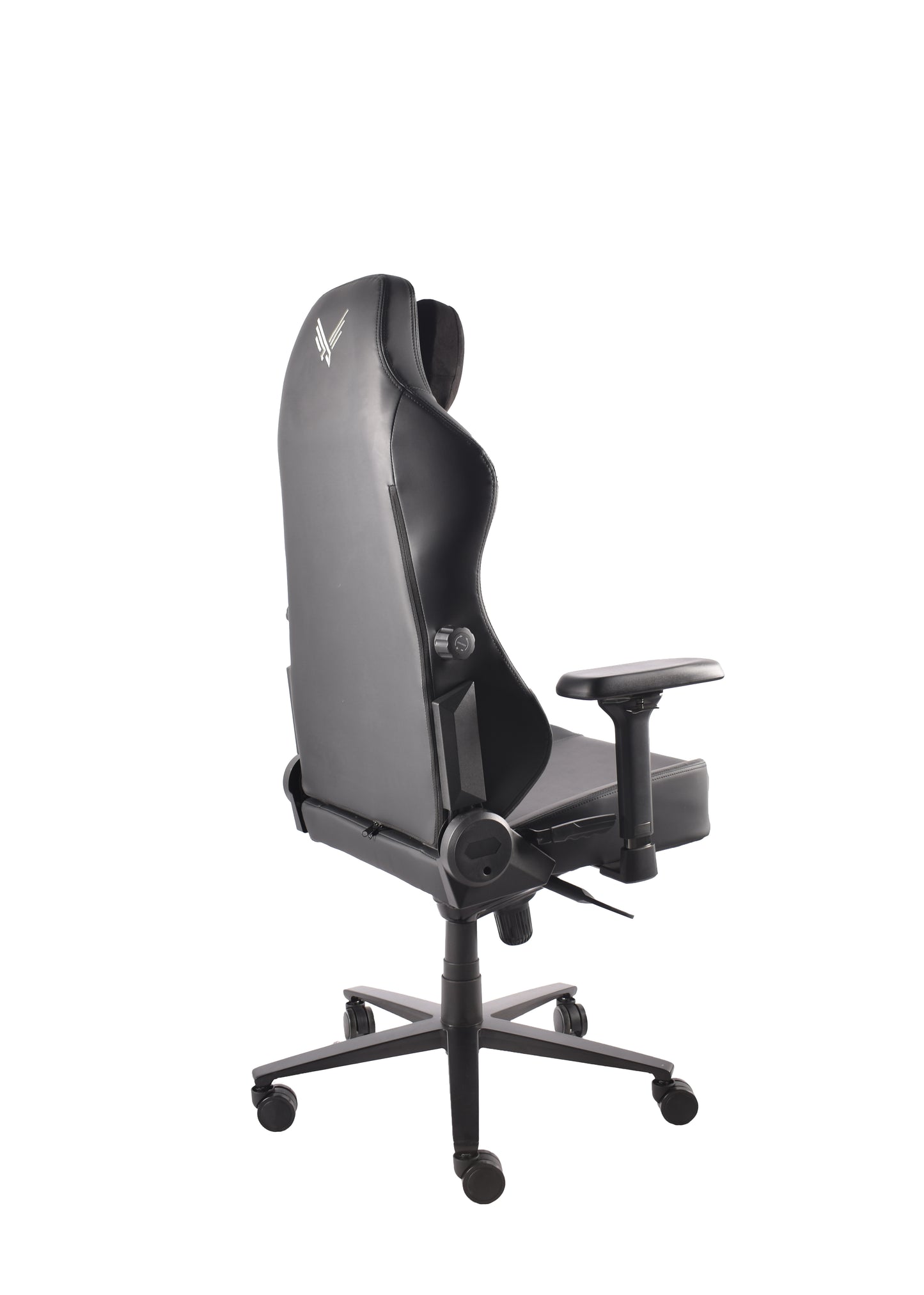 Victrack Premium Gaming Chair, Computer Chair, Height Adjustable, with 360°-Swivel Seat and for Office or Gaming, PGC-01, Black