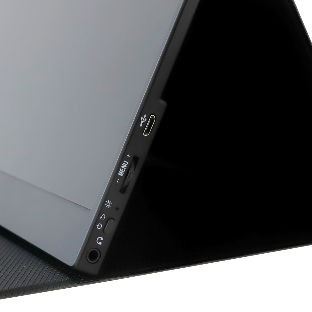 Victrack Moniteur portable Full HD 15,6 pouces, USB-C, écran étendu pour ordinateur portable, téléphone portable, pad, réel 60 Hz/IPS/HDR, noir